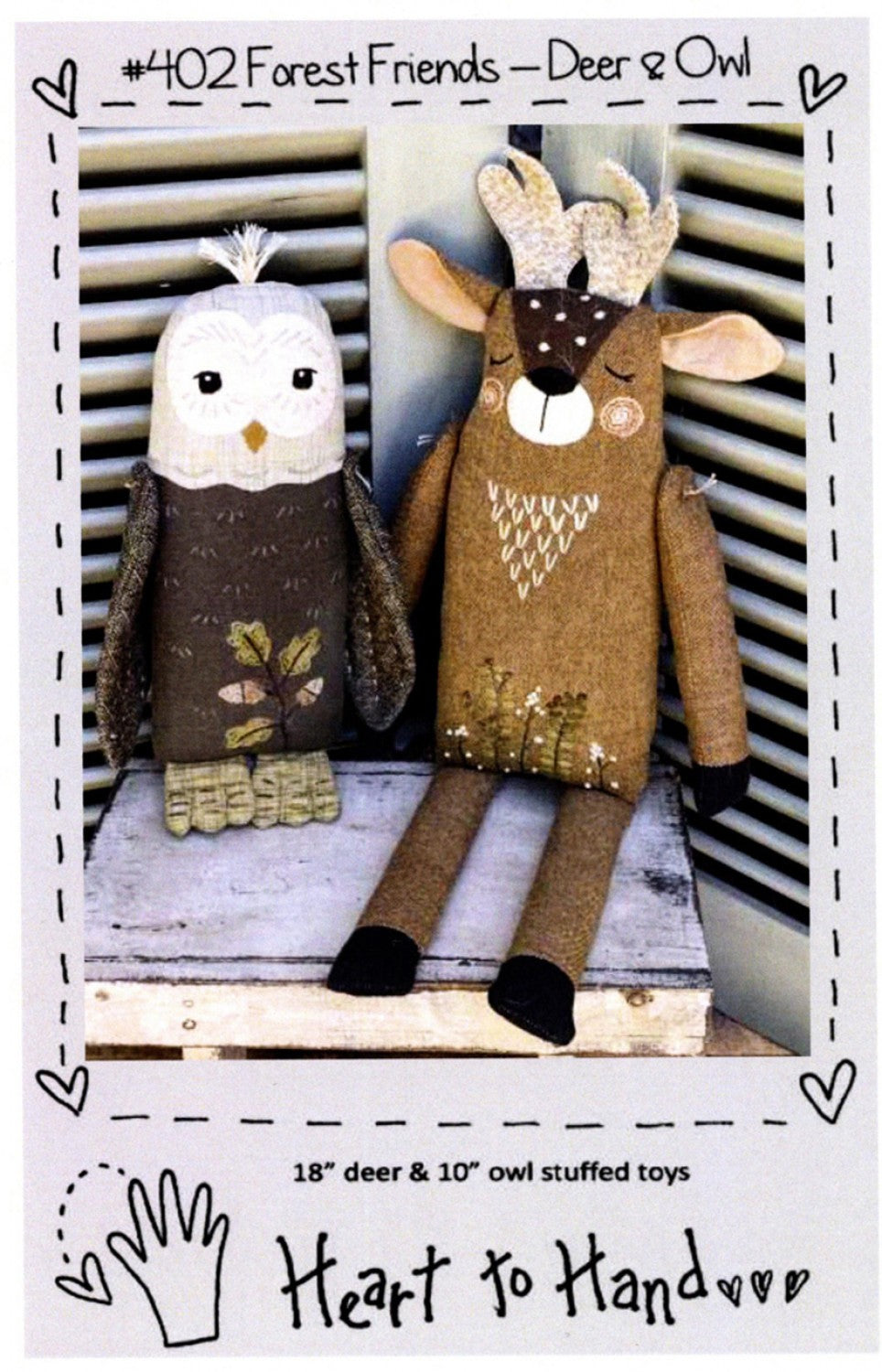 Forest Friends - Deer & Owl Pattern
