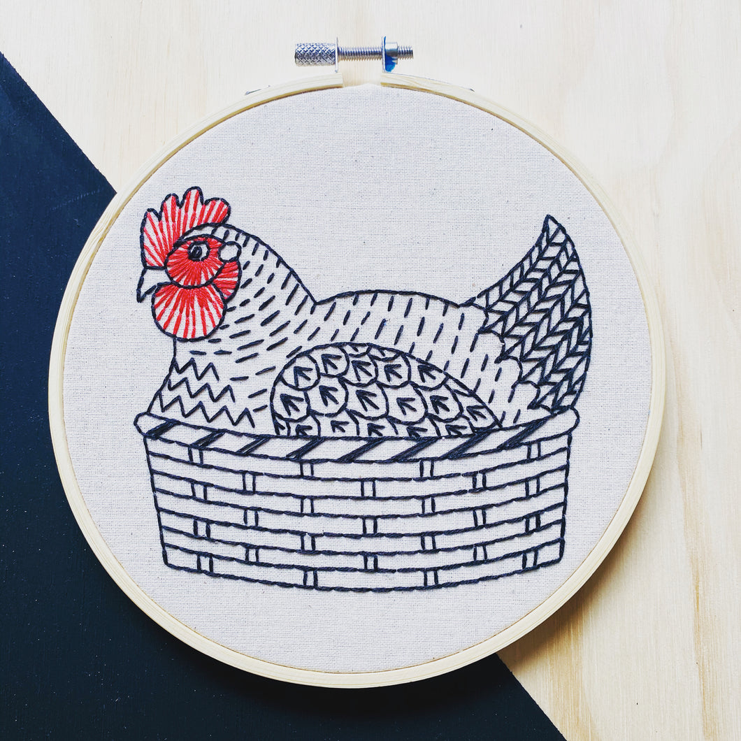 Henny Penny Embroidery Kit