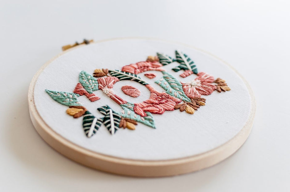 Hope Embroidery Kit