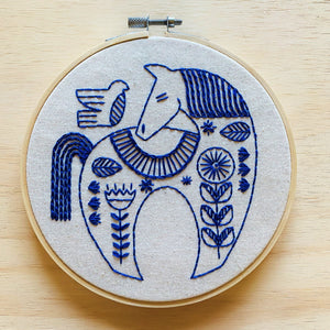 Hygge Horse Embroidery Kit