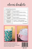 Olivia's Baskets Pattern