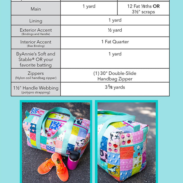 Patchwork Duffle Pattern