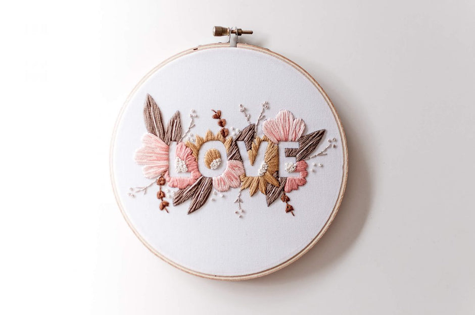 Love Embroidery Kit