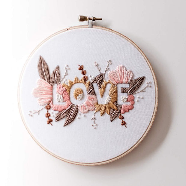 Love Embroidery Kit