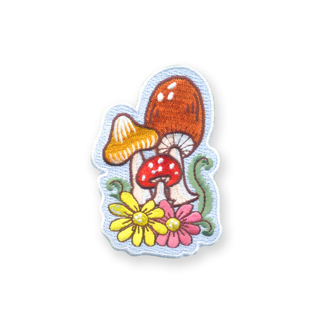 Mushrooms Iron-On Patch
