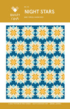 Load image into Gallery viewer, Night Stars Quilt Pattern
