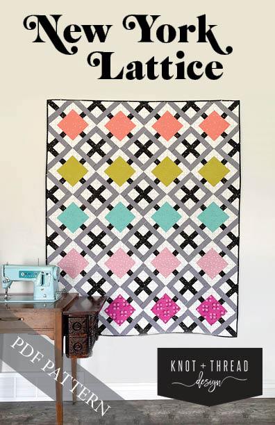 New York Lattice Quilt Pattern