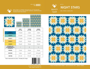 Night Stars Quilt Pattern