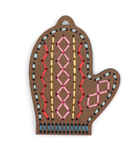 Load image into Gallery viewer, Stitched Ornament Kits - Gingerbread
