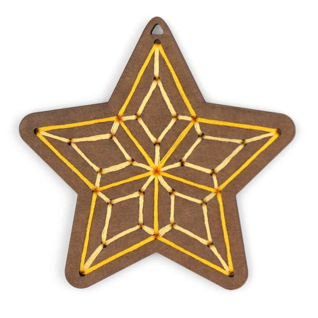 Stitched Ornament Kits - Gingerbread