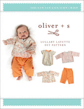 Load image into Gallery viewer, Lullaby Layette Set Sewing Pattern

