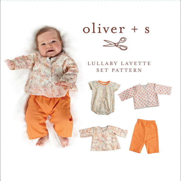 Lullaby Layette Set Sewing Pattern