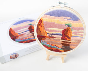 Pacific Sunset Embroidery Kit