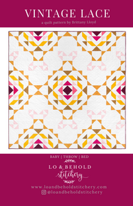 Vintage Lace Quilt Pattern