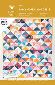 Patchwork Flying Geese Quilt Pattern