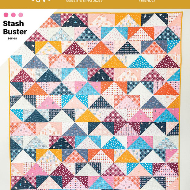 Patchwork Flying Geese Quilt Pattern