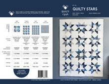 Load image into Gallery viewer, Quilty Stars Quilt Pattern
