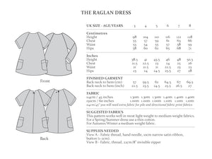 The Raglan Dress - Child