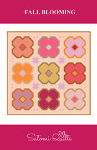 Load image into Gallery viewer, Fall Blooming Quilt Pattern
