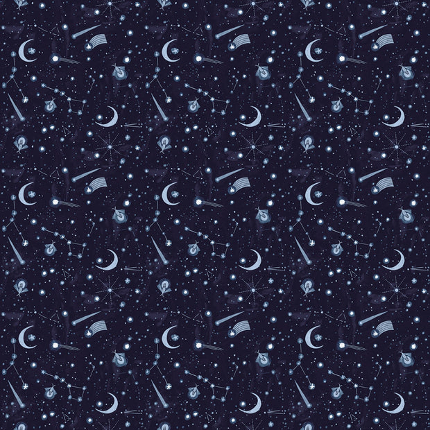 Lantern Light - Night Sky in Indigo
