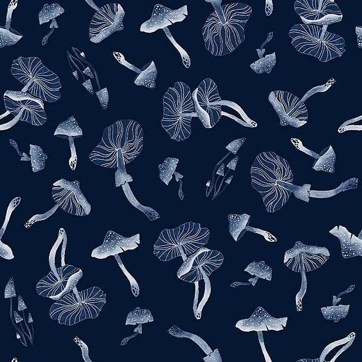 Starstuff Mushrooms - Navy