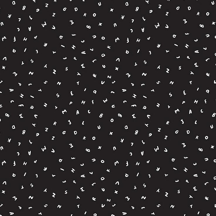 ABC Menagerie - Letters - Black