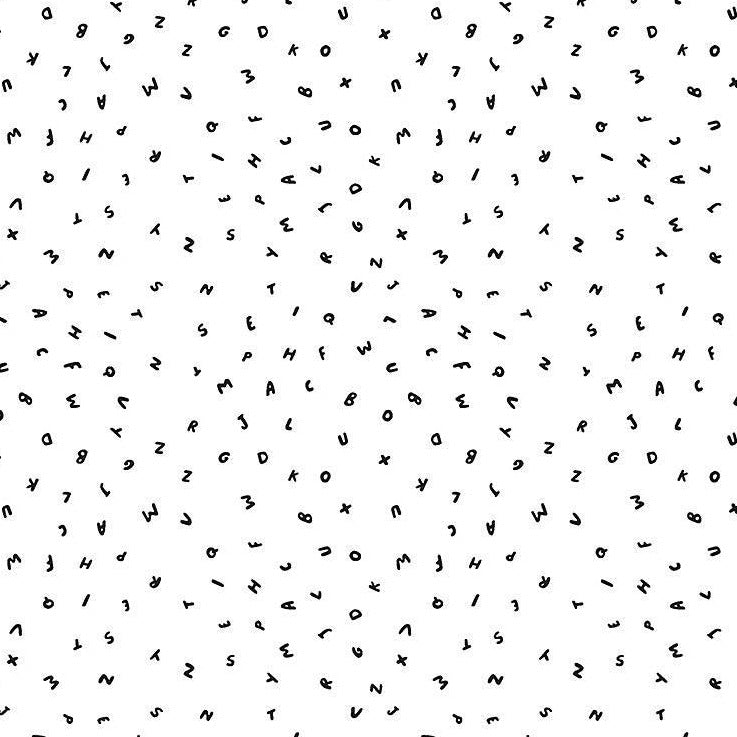 ABC Menagerie - Letters - White