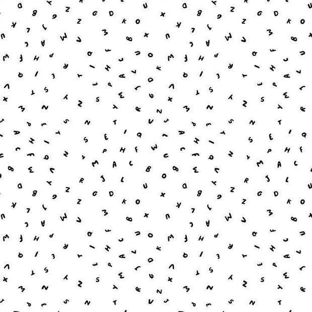 ABC Menagerie - Letters - White