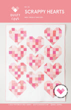 Load image into Gallery viewer, Scrappy Hearts Quilt Pattern
