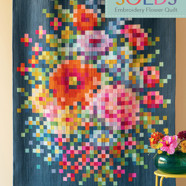 Embroidery Flower Quilt Kit