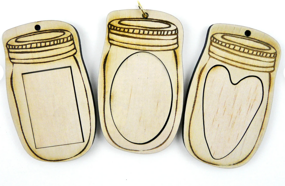 Jar Embroidery Blanks