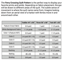 Load image into Gallery viewer, Ferry Crossing Quilt Pattern
