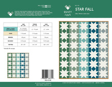 Load image into Gallery viewer, Star Fall Quilt Pattern
