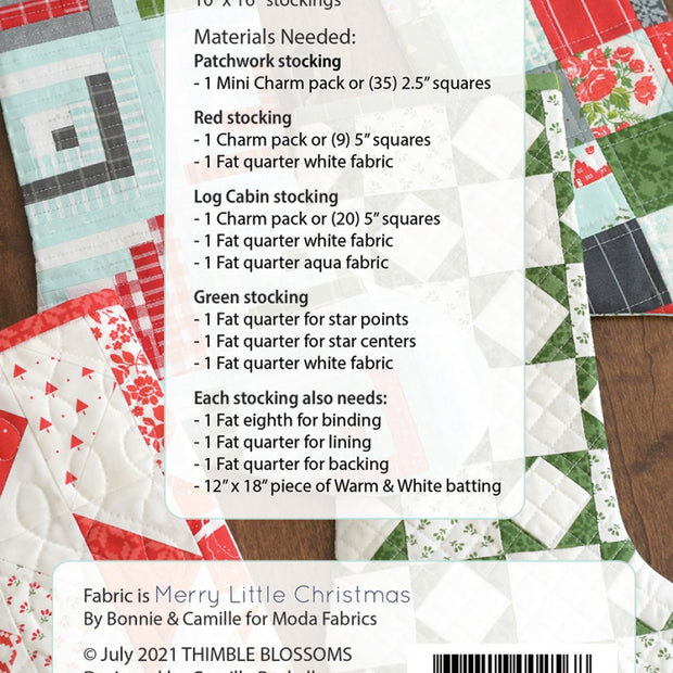 Merry Stockings 2 Pattern