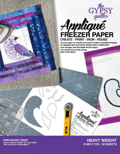 Appliqué Freezer Paper