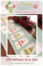 Load image into Gallery viewer, Christmas Jars Table Runner Pattern

