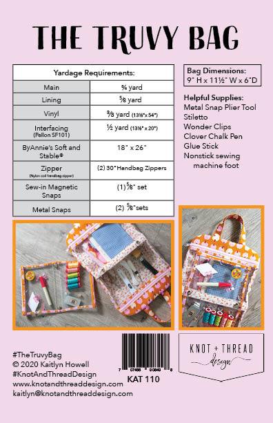 The Truvy Bag Pattern