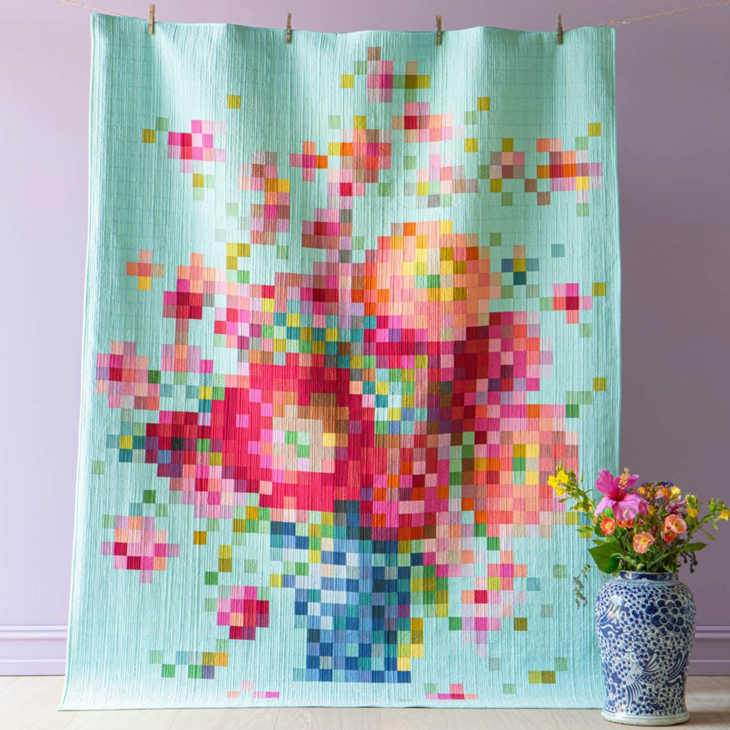 Flower Vase Quilt Kit - PREORDER