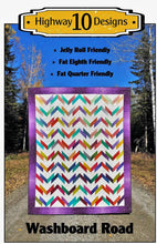 Load image into Gallery viewer, Washboard Road Quilt Pattern
