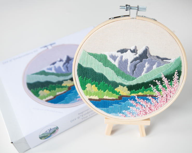 The Lions Embroidery Kit