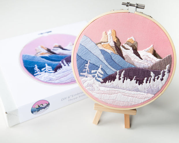 Three Sisters Winter Embroidery Kit