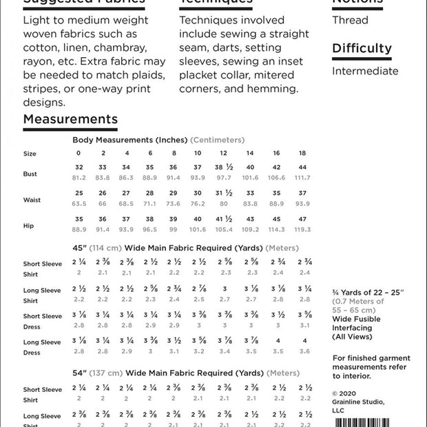 Augusta Shirt & Dress