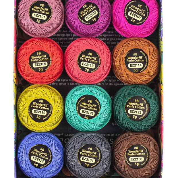 Alison Glass Perle Cotton Set - FLORA