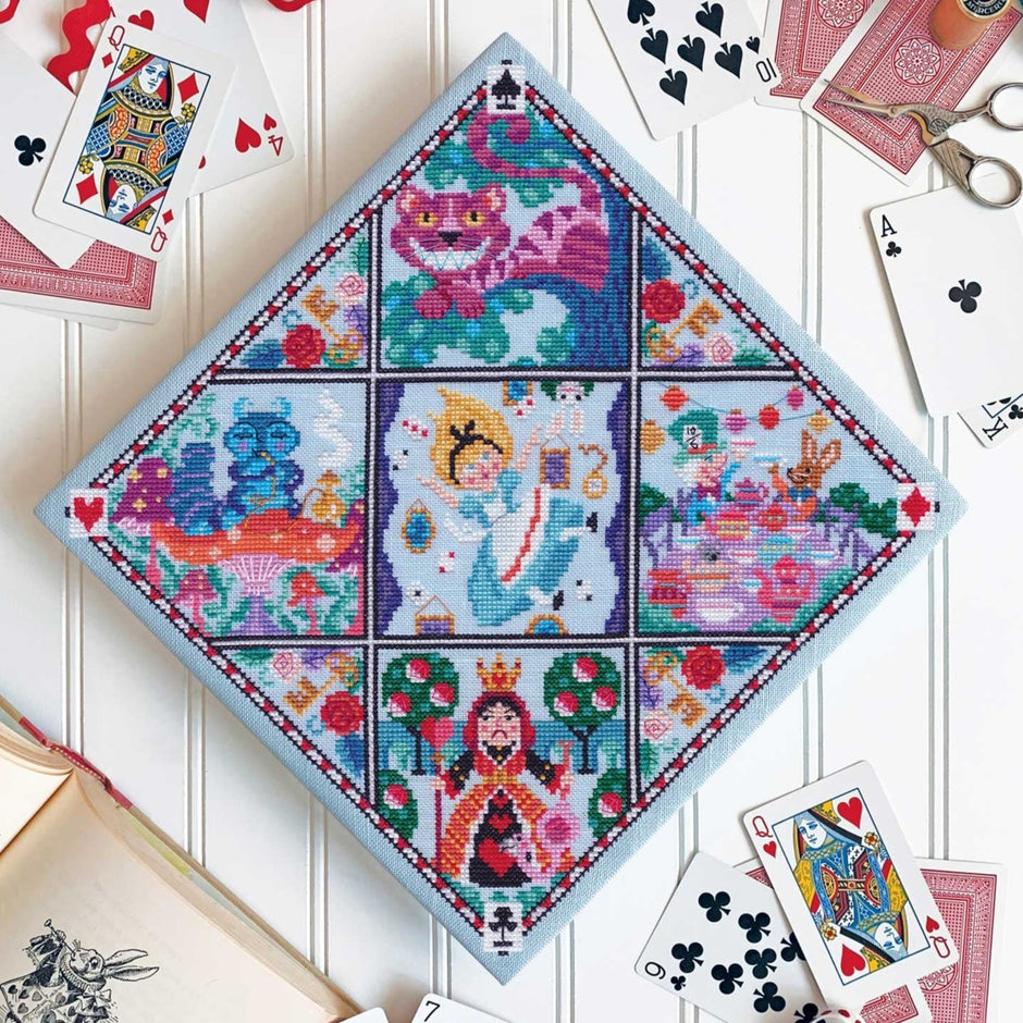 Alice in Wonderland Cross Stitch Pattern