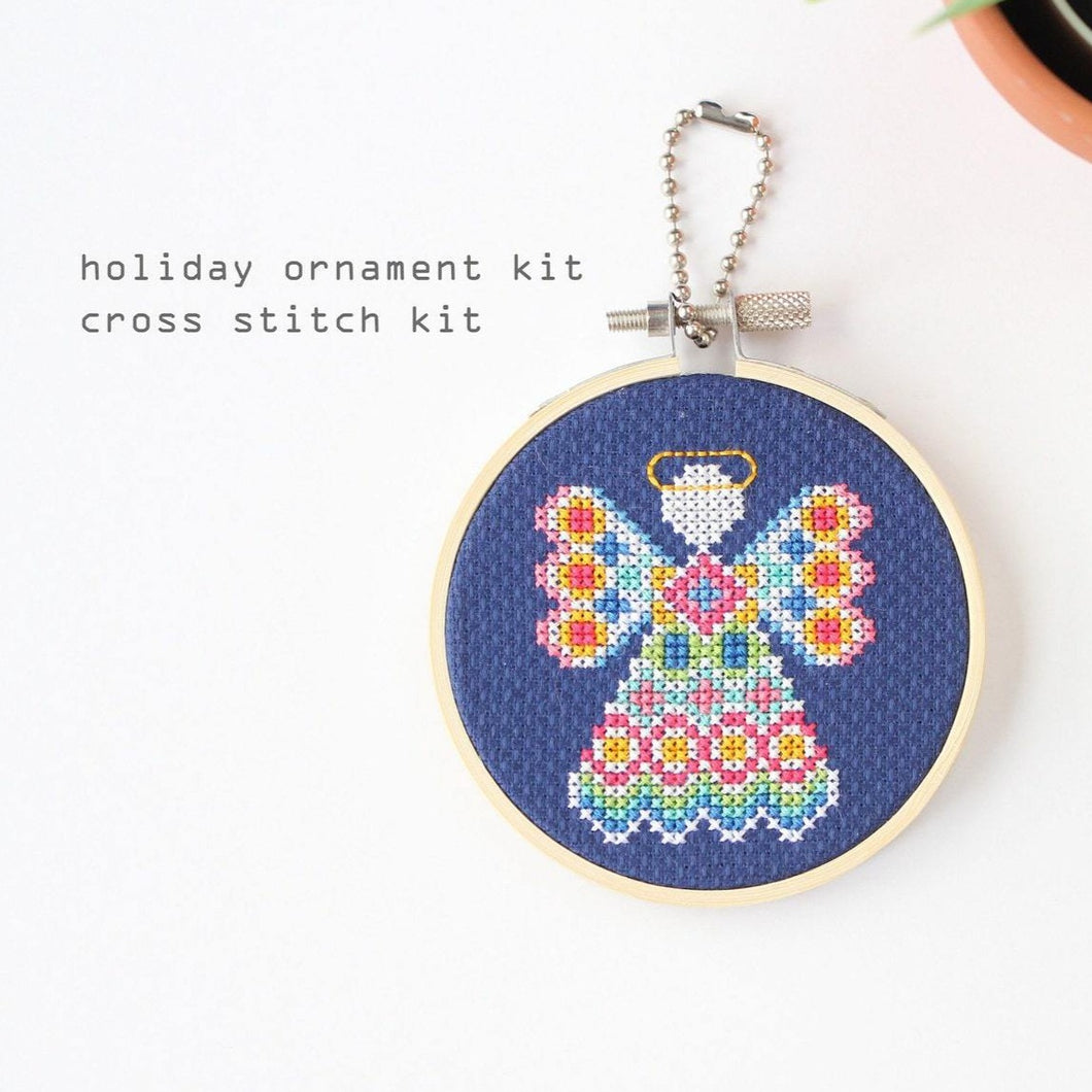 Angel Ornament Cross Stitch Kit