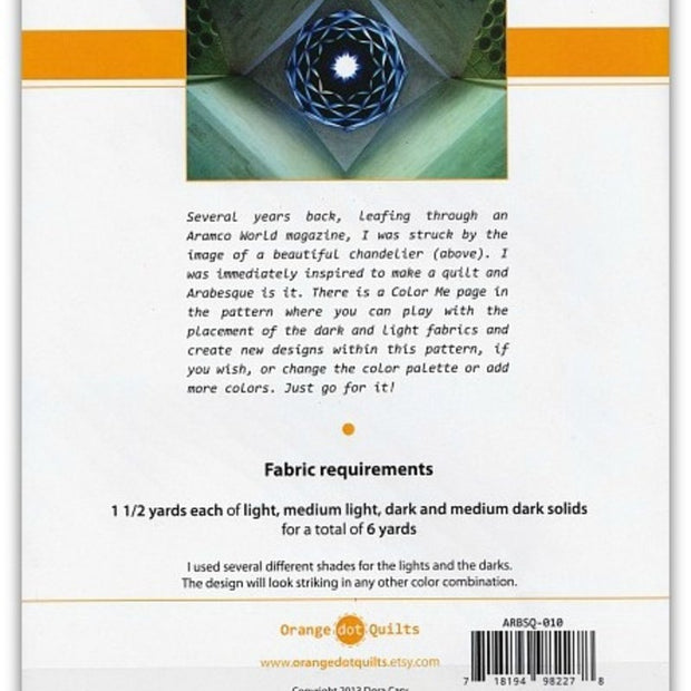 Arabesque Tree Skirt Pattern