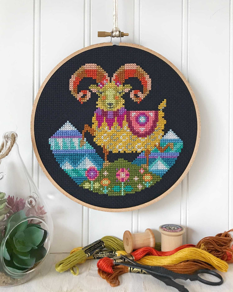 Aries Cross Stitch Pattern