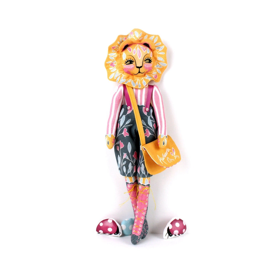 Auroara the Circus Lion DIY Doll Sewing Kit