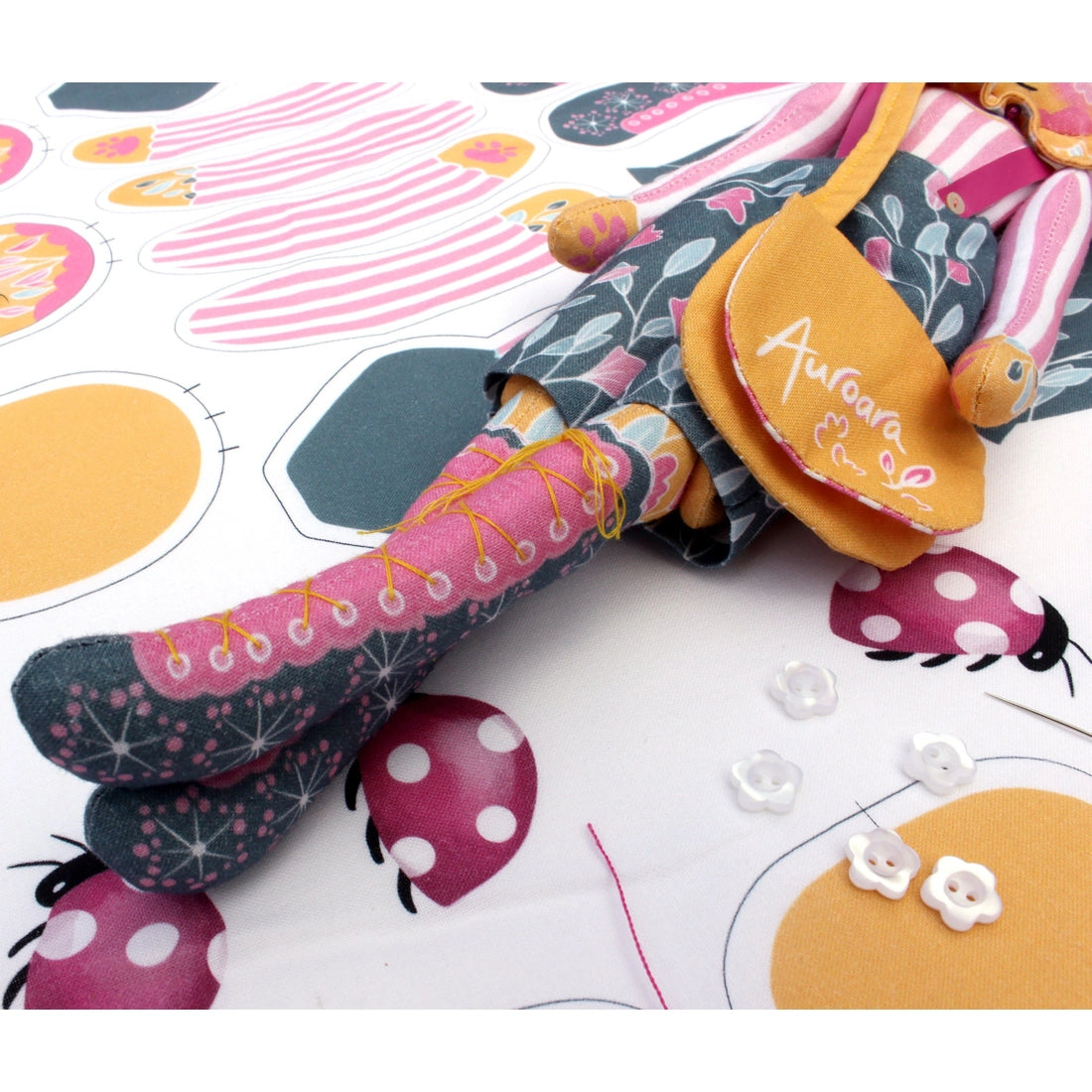 Auroara the Circus Lion DIY Doll Sewing Kit