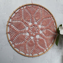 Load image into Gallery viewer, Maud Crocheted Hoop
